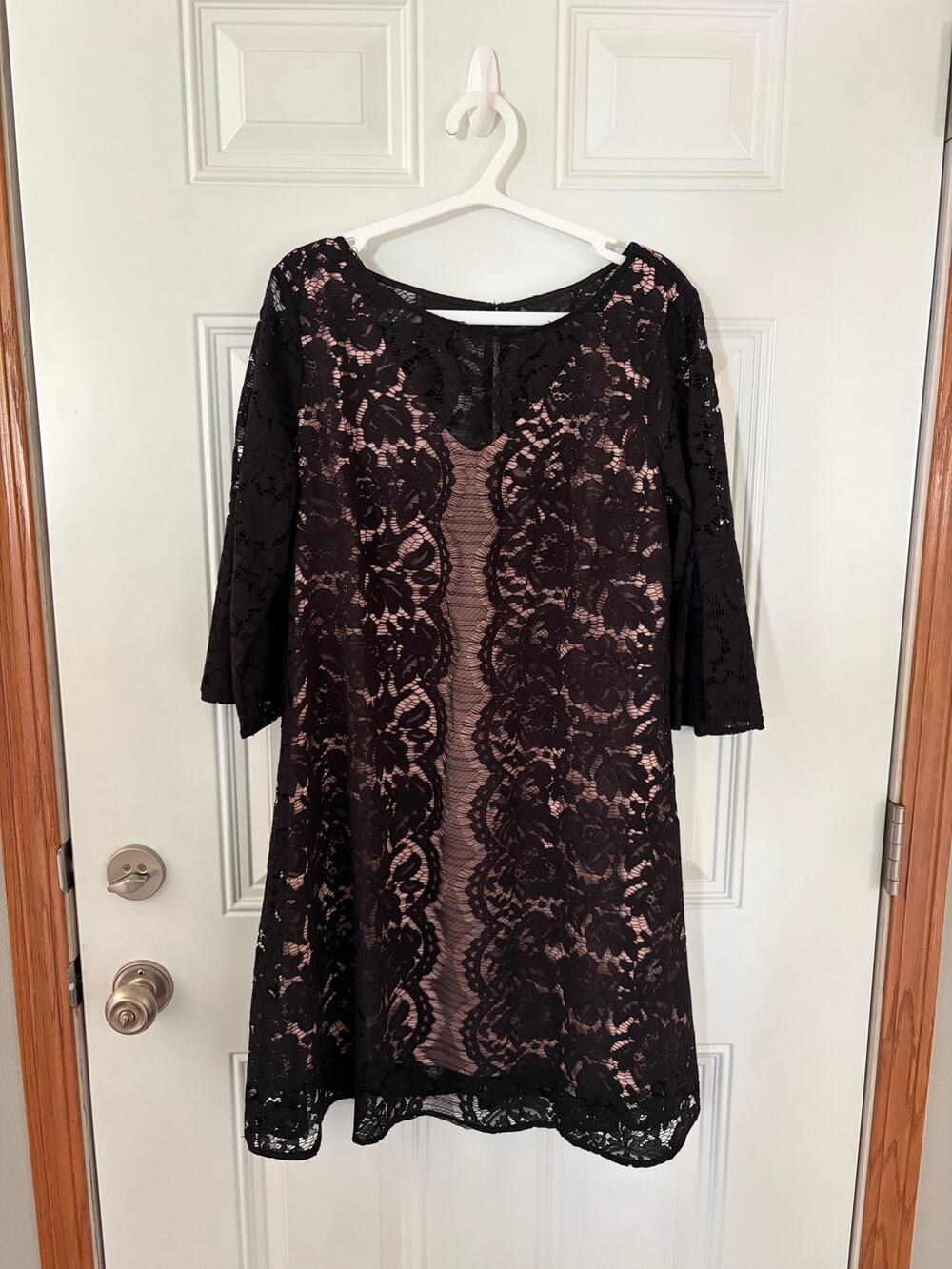 Danny and Nicole Black Dress Size 16